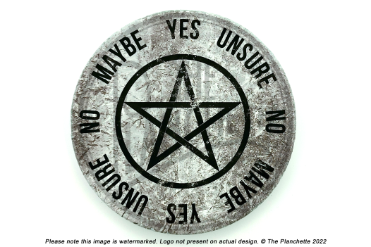 Rustic Pentagram Pendulum Board