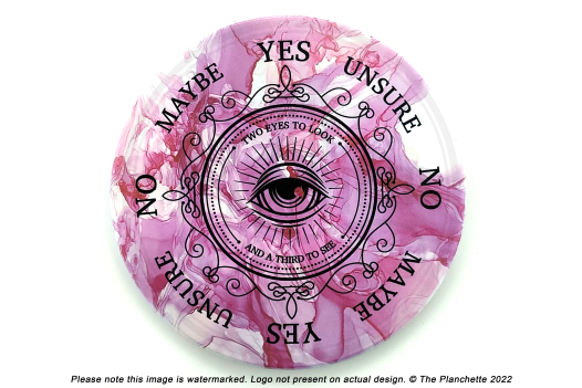 Pink All-Seeing Eye Pendulum Board