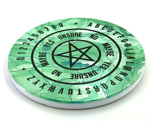 Green Pentagram Pendulum Board