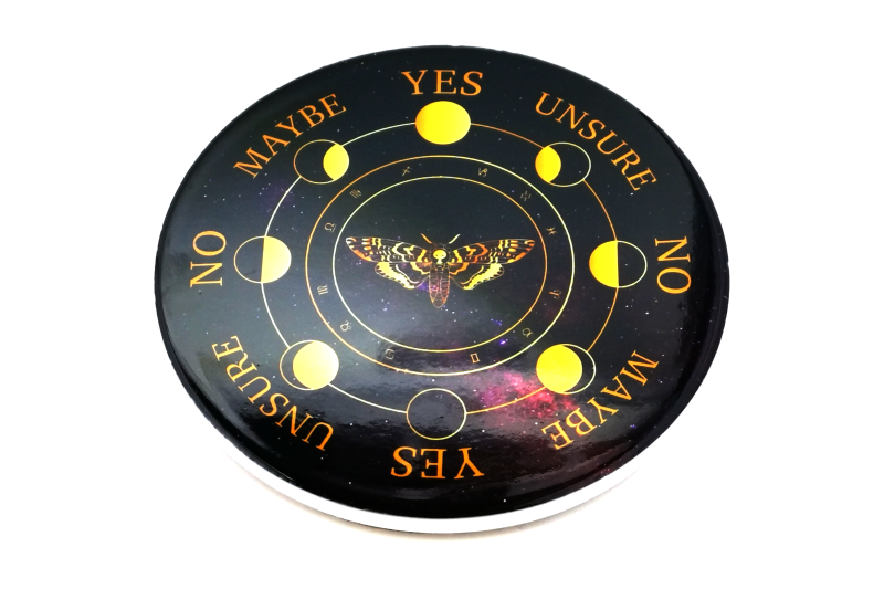 Moth &amp; Moon Phase Pendulum Board
