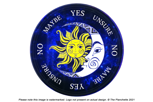 Sun &amp; Moon Nebula Pendulum Board