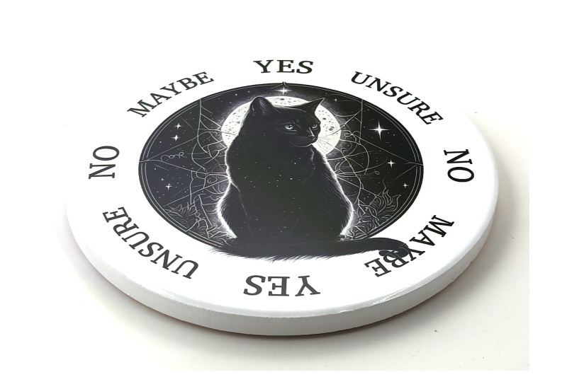 Black Cat Ceramic Pendulum Board