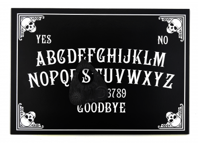 Black & White Skull Ouija Board