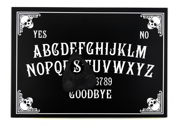 Black & White Skull Ouija Board