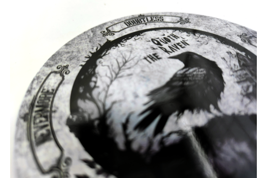Quoth The Raven Ceramic Pendulum Board