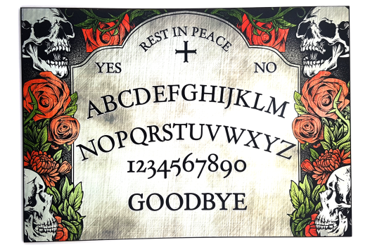 Rest in Peace Headstone Ouija Board