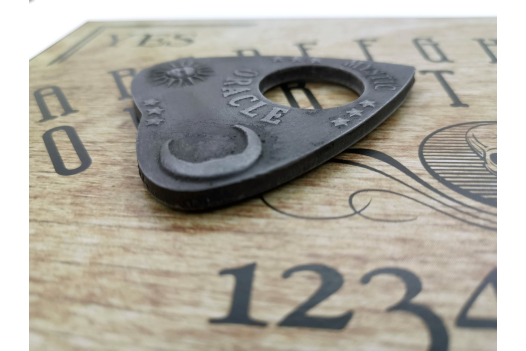 Wood-Effect Skull Ouija Board