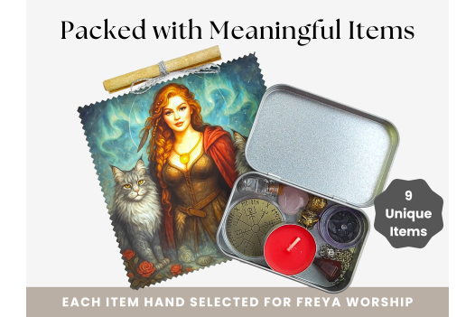 Altar Kit for The Goddess Freya